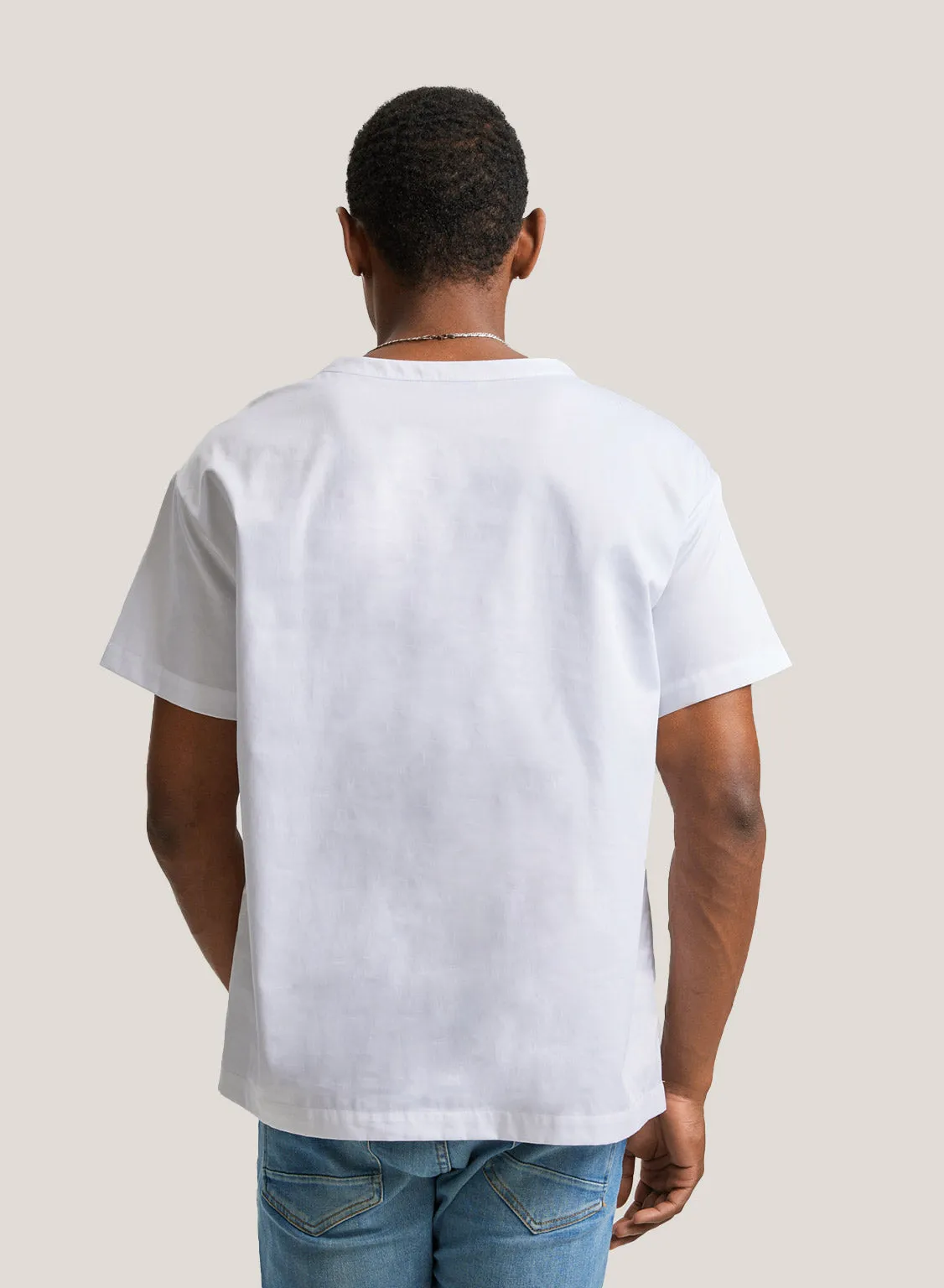 100% Cotton T-Shirt With Patch Pocket