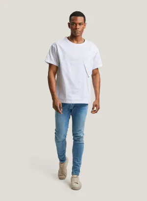 100% Cotton T-Shirt With Patch Pocket