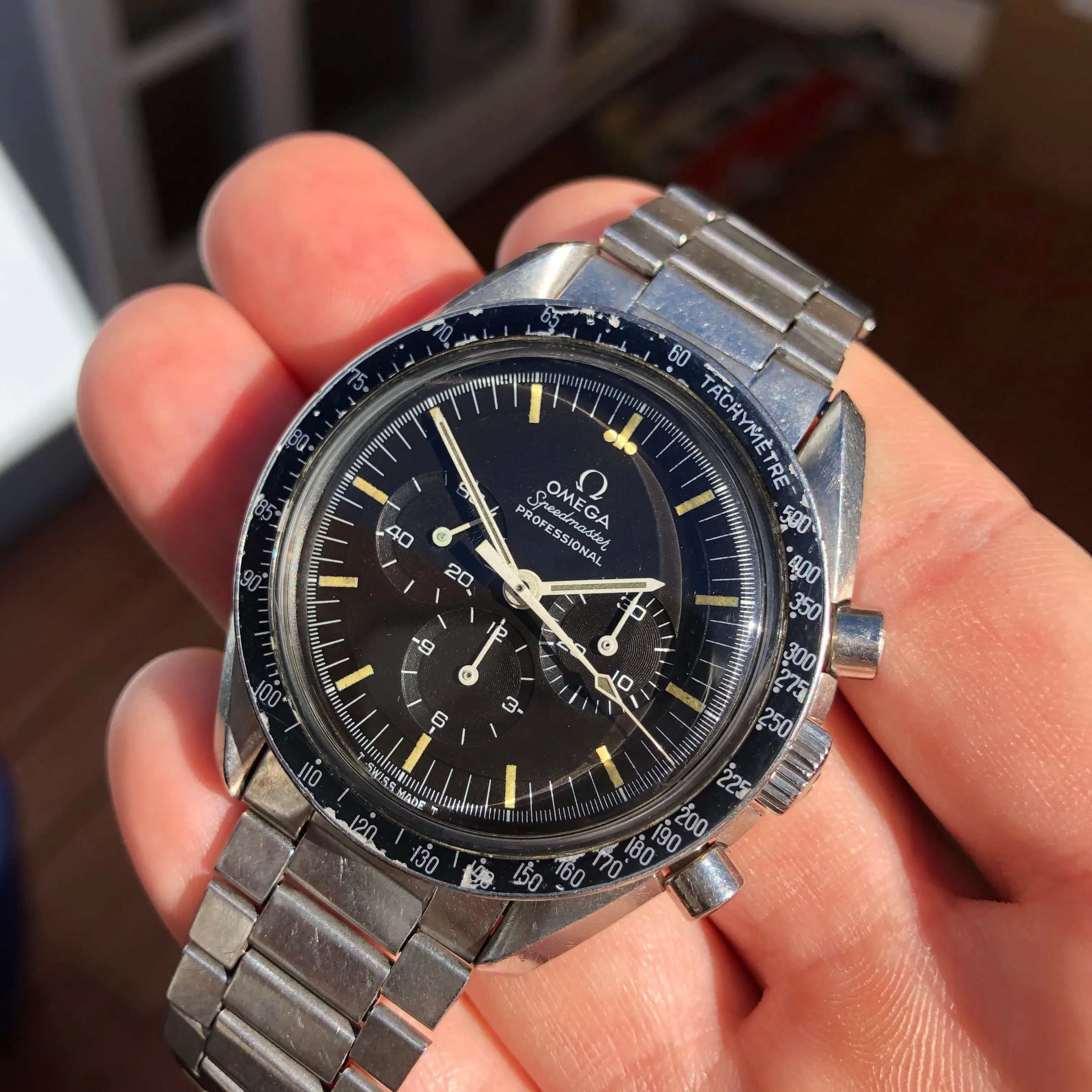 1969 Vintage Omega Speedmaster 145.022 ST Steel Cal. 861 Chronograph Pre Moon Wristwatch