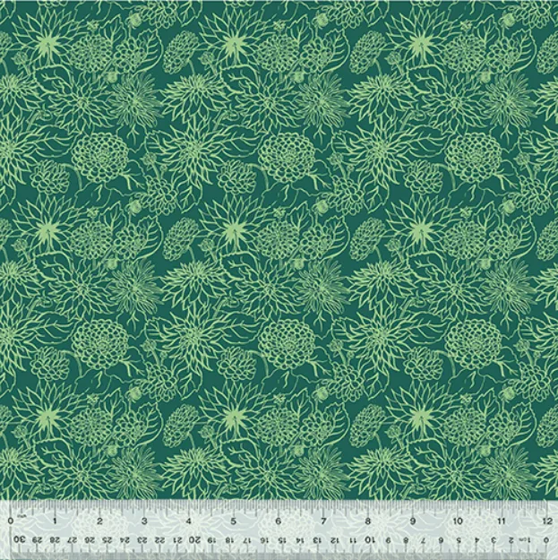 44"- 45" - In the Garden | Dahlia Dream Verdant