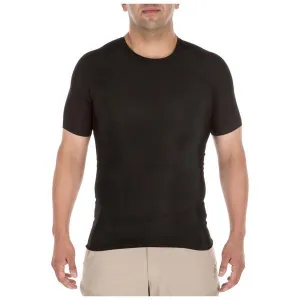 5.11 Tactical Antimicrobial Tight Crew Short Sleeve Shirt Black
