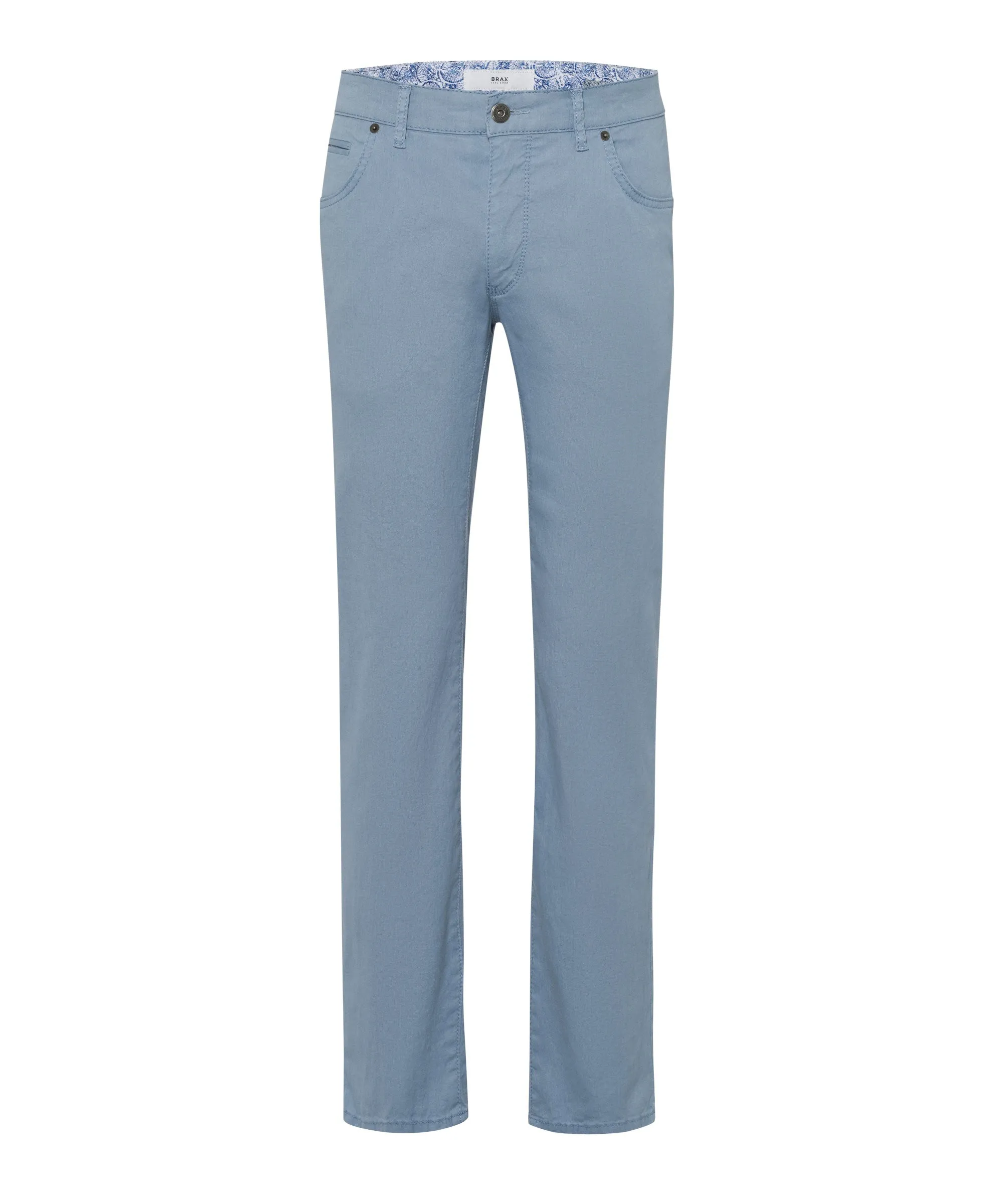 84-2508 Cadiz Hi-Flex Cotton Linen Five Pocket in Dusty Blue