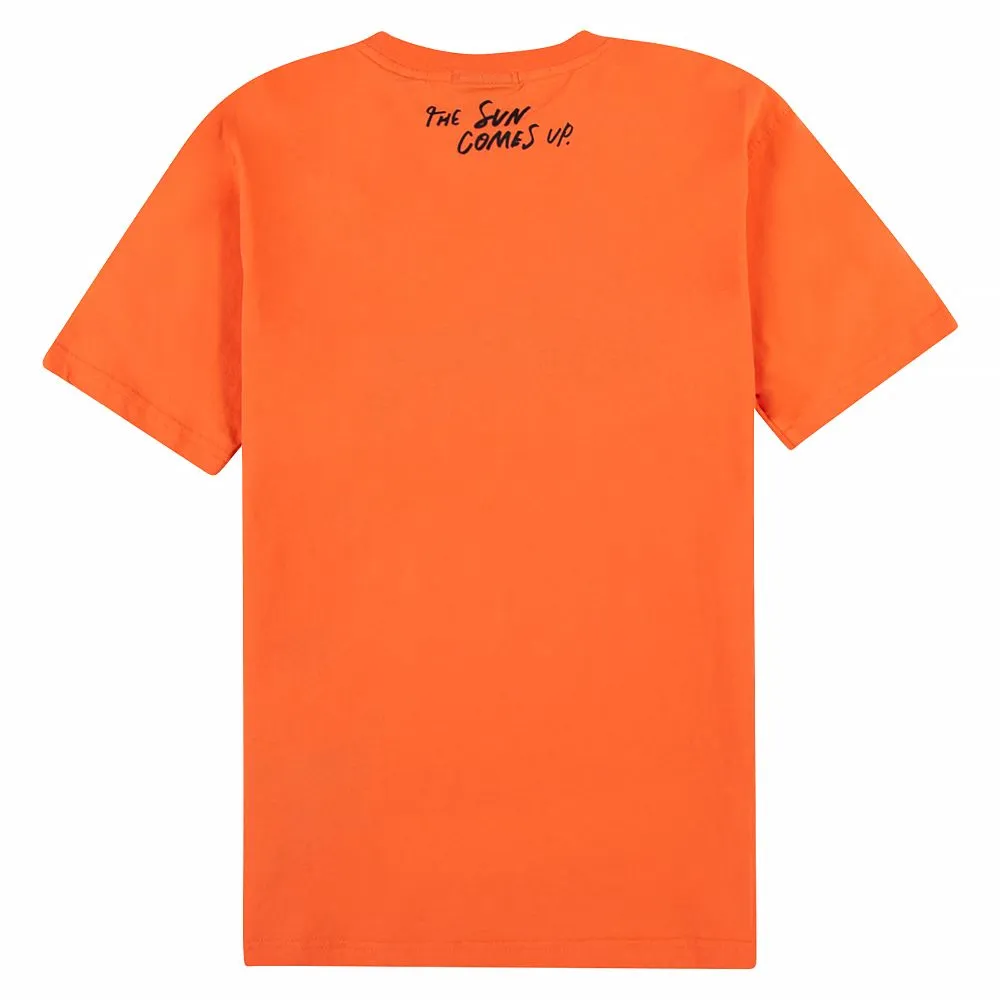 Abel Macias X Scotch & Soda Tee - Coral