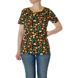 Adult's Citrus - Black Short Sleeve Shirt - 1 Left Size 2XL