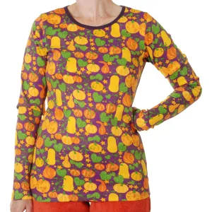 Adult's Cucurbits - Violet Long Sleeve Shirt - 1 Left Size L