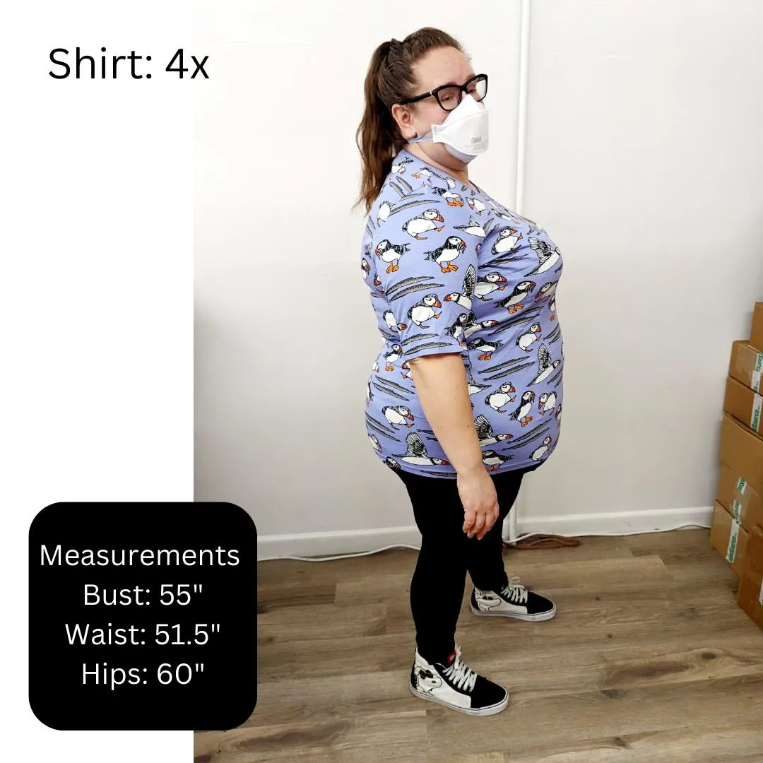 Adult's Hiding Short Sleeve Shirt