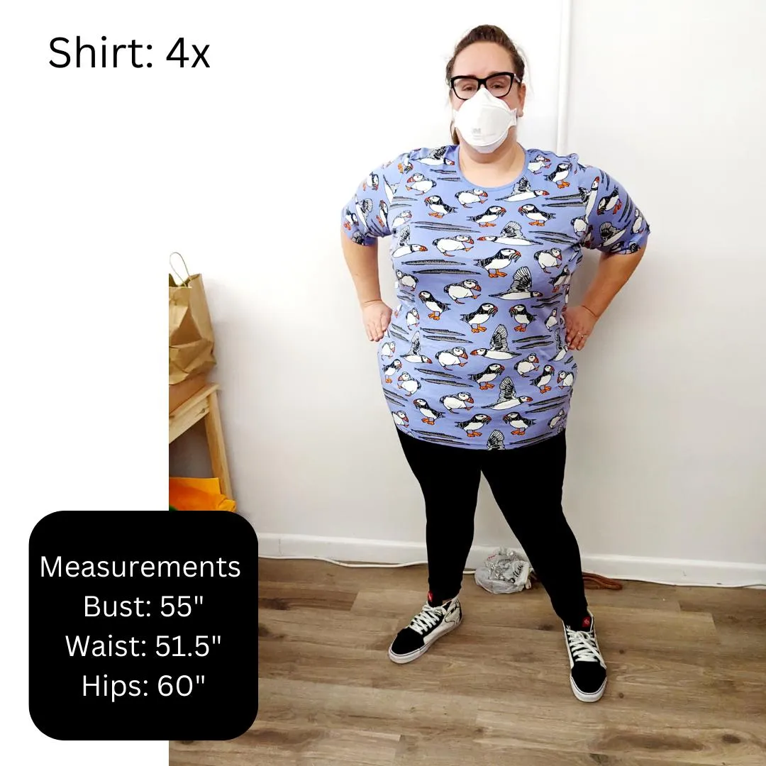 Adult's Hiding Short Sleeve Shirt