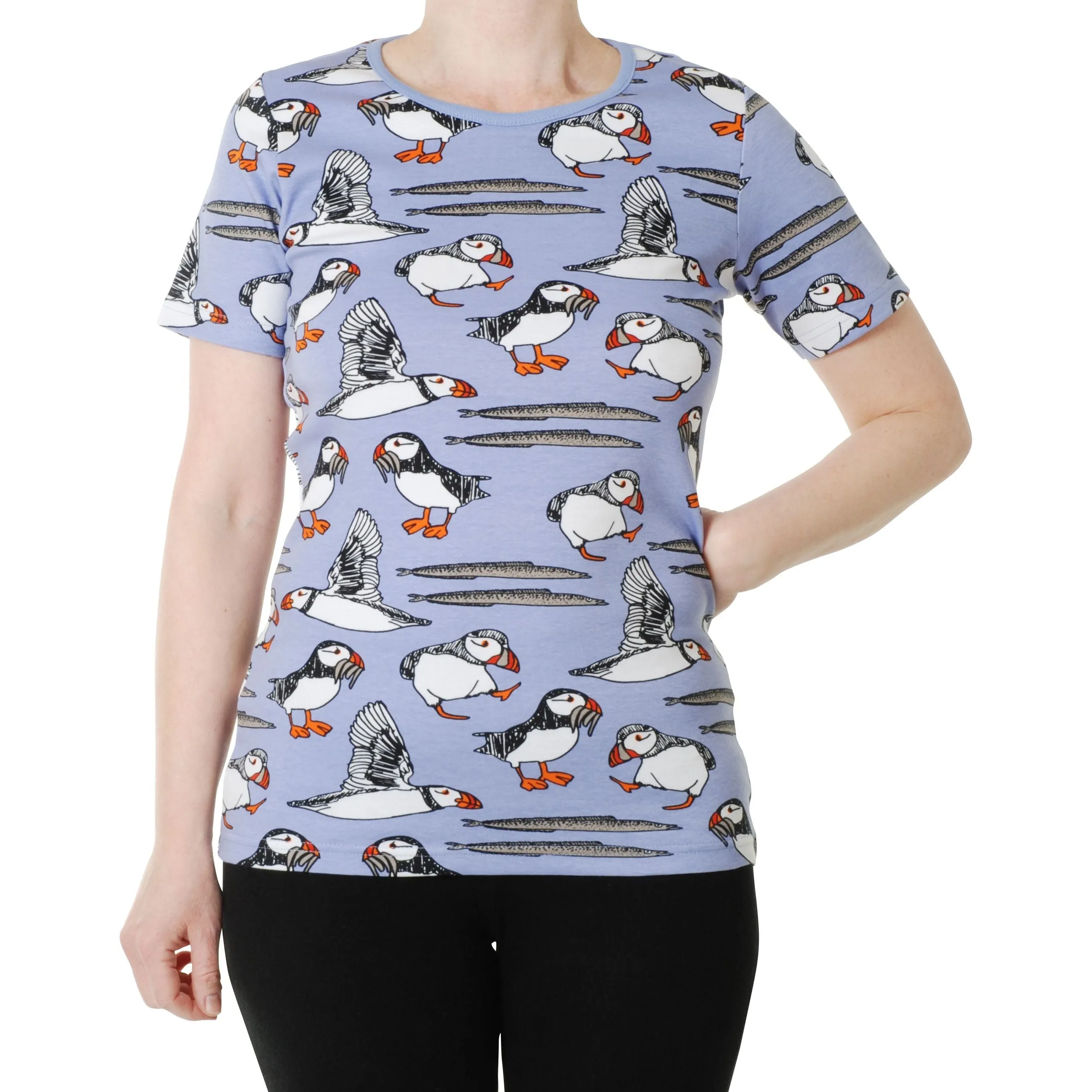 Adult's Puffins - Easter Egg Short Sleeve Shirt