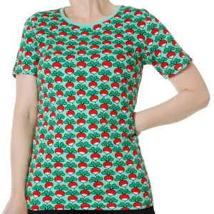 Adult's Radish - Green Short Sleeve Shirt