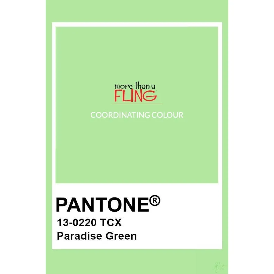 Adult's Radish - Paradise Green Short Sleeve Shirt