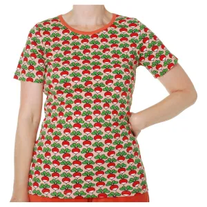 Adult's Radish - Rose Short Sleeve Shirt