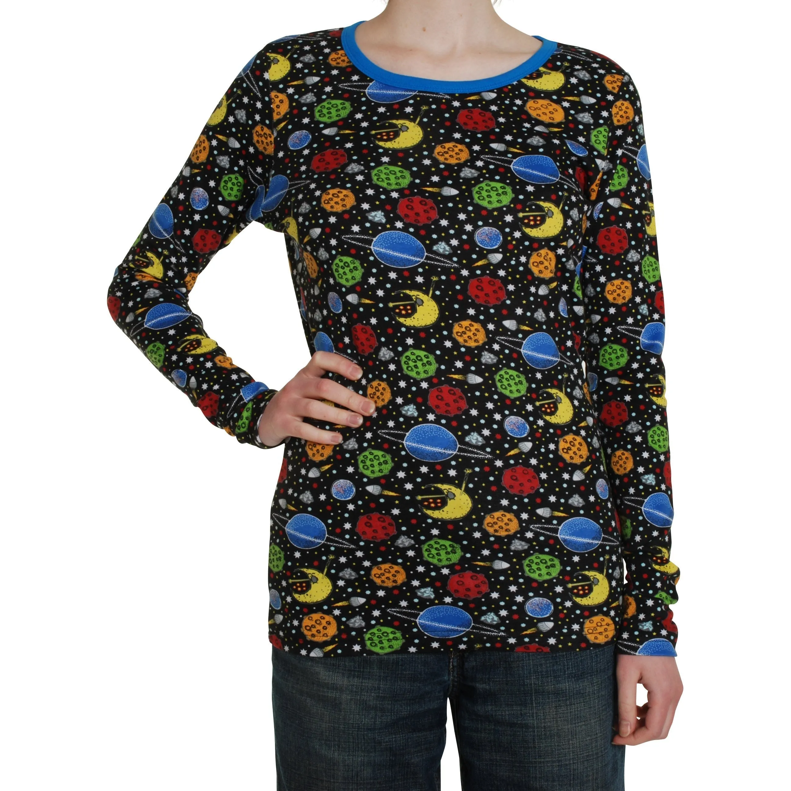 Adult's Space Long Sleeve Shirt - 2 Left Size L & XL
