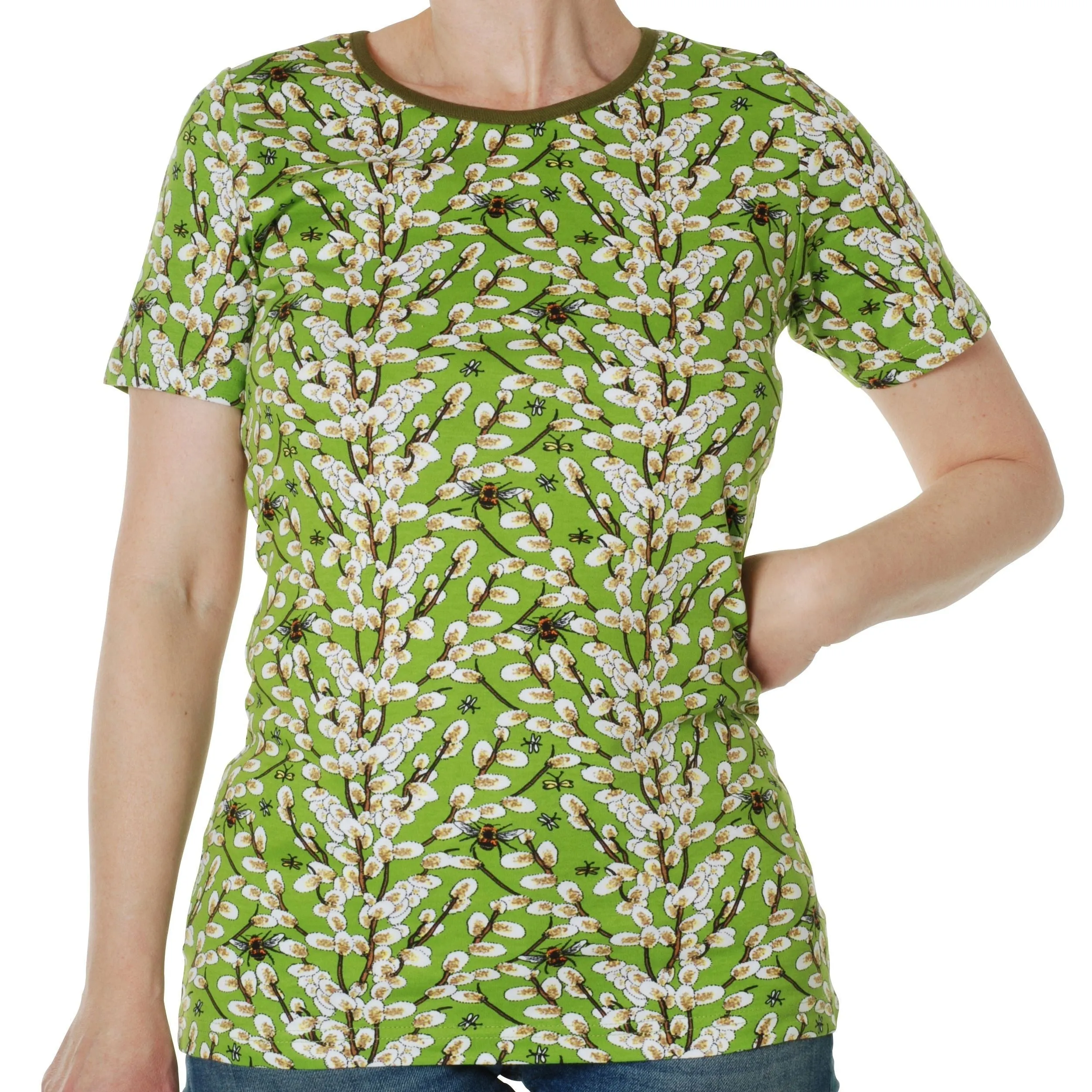 Adult's Willow - Greenery Short Sleeve Shirt - 2 Left Size XS & 3XL