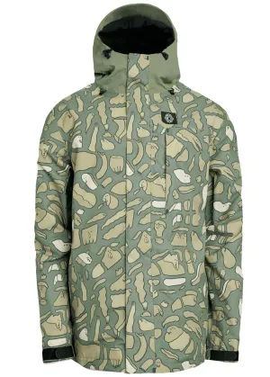 Airblaster Beast 2L Jacket Mens BC Green Critterflage