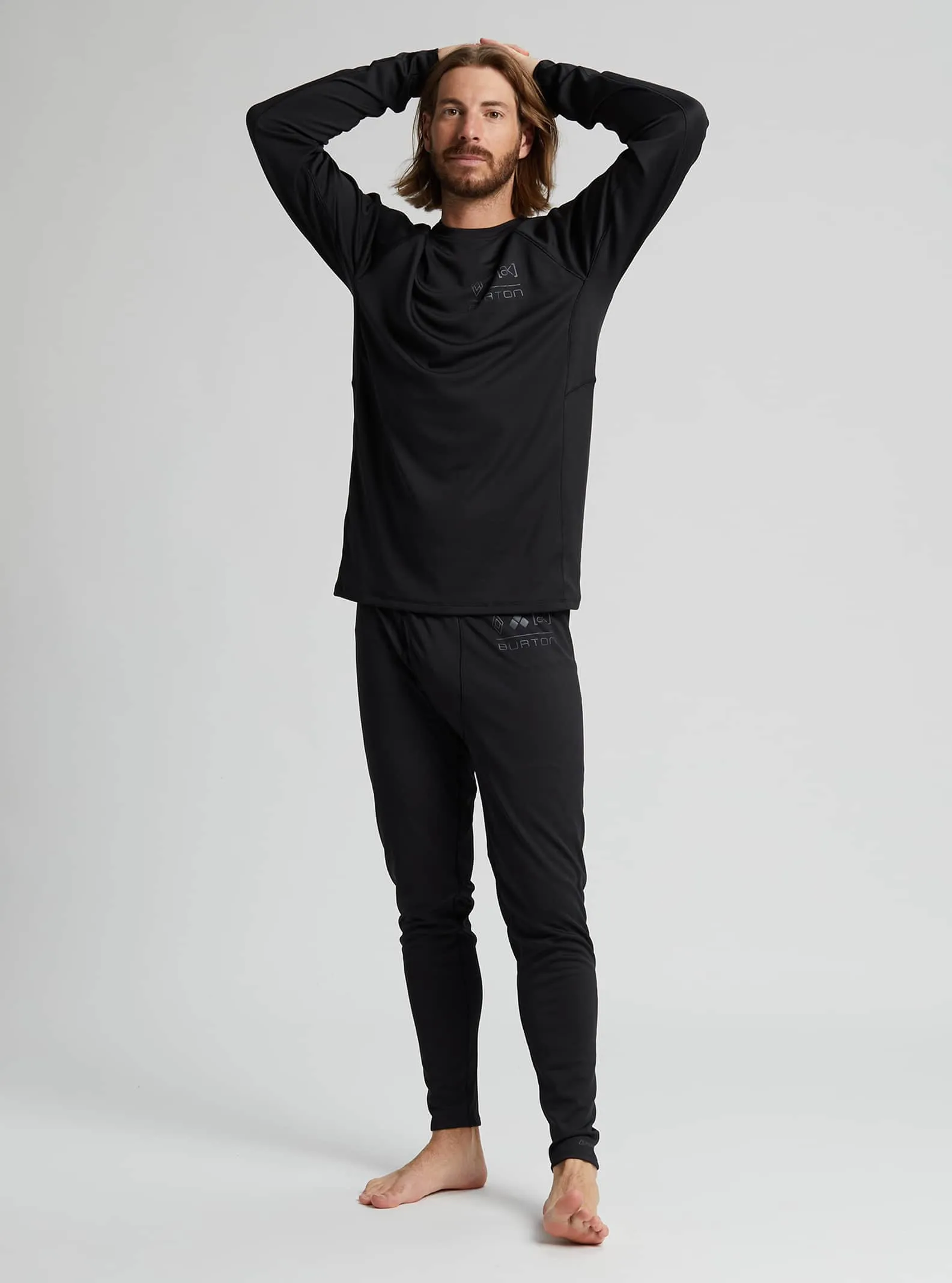[ak] Helium Power Grid Base Layer Crewneck Top 2022