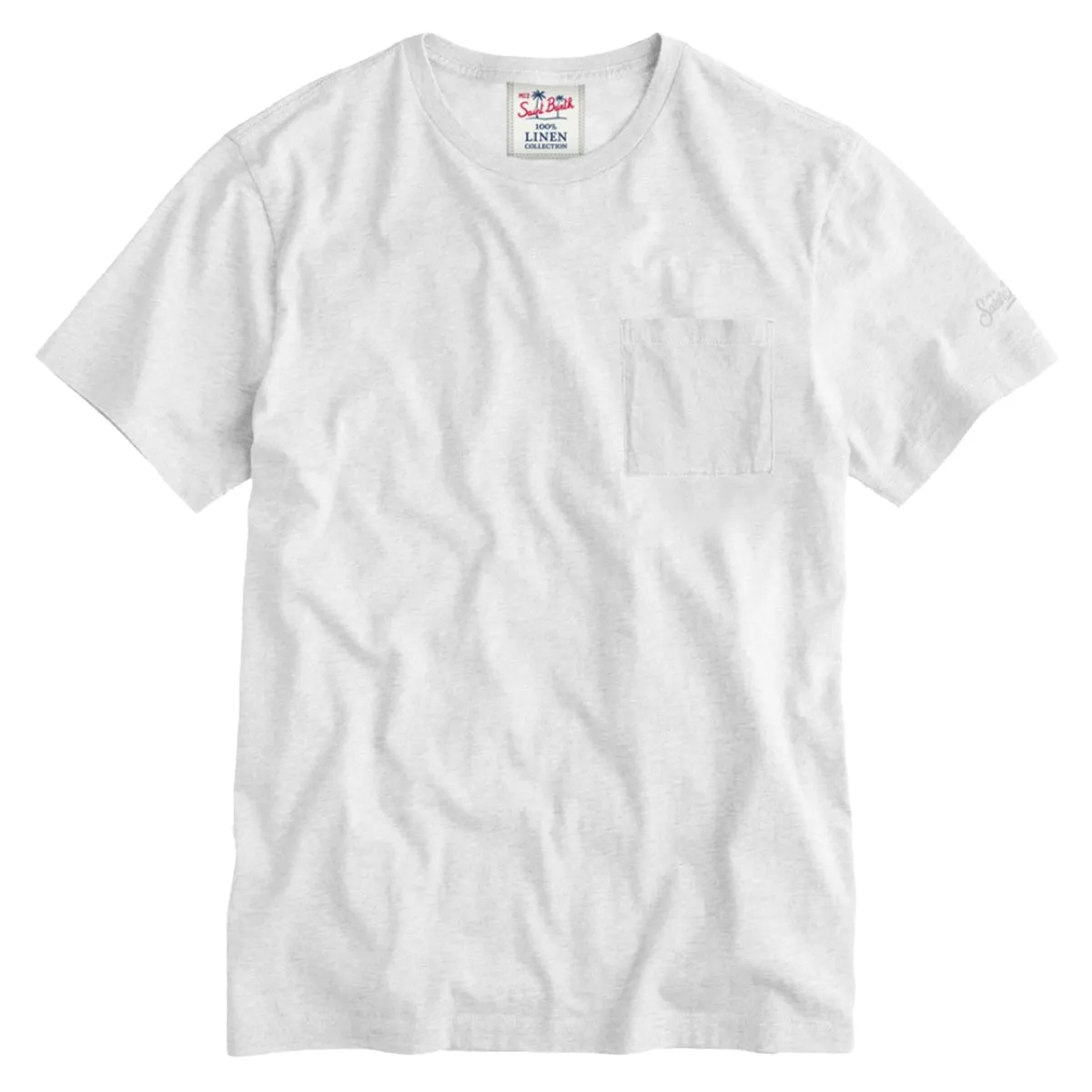 Alex Linen Off White T-Shirt