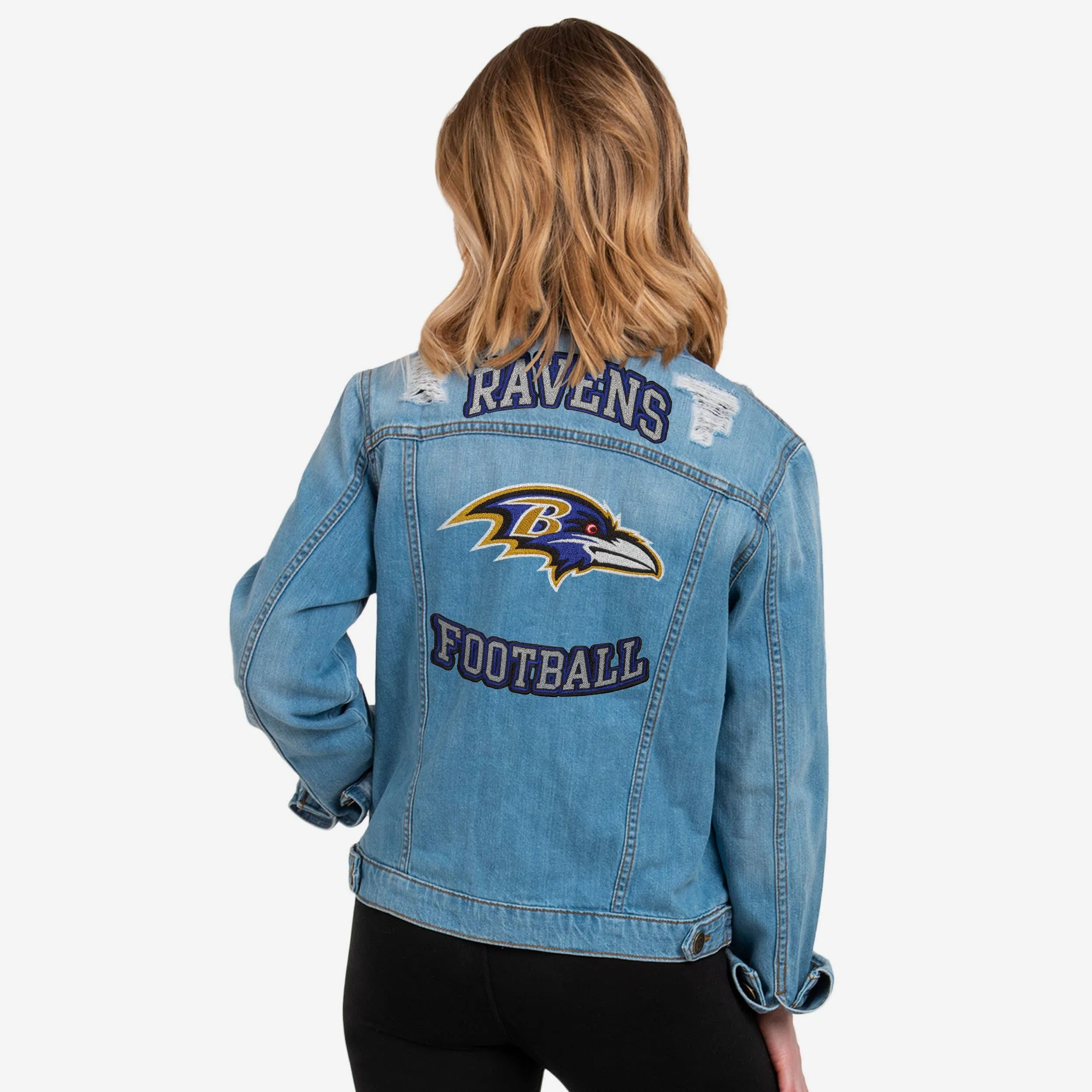 Baltimore Ravens Womens Denim Days Jacket