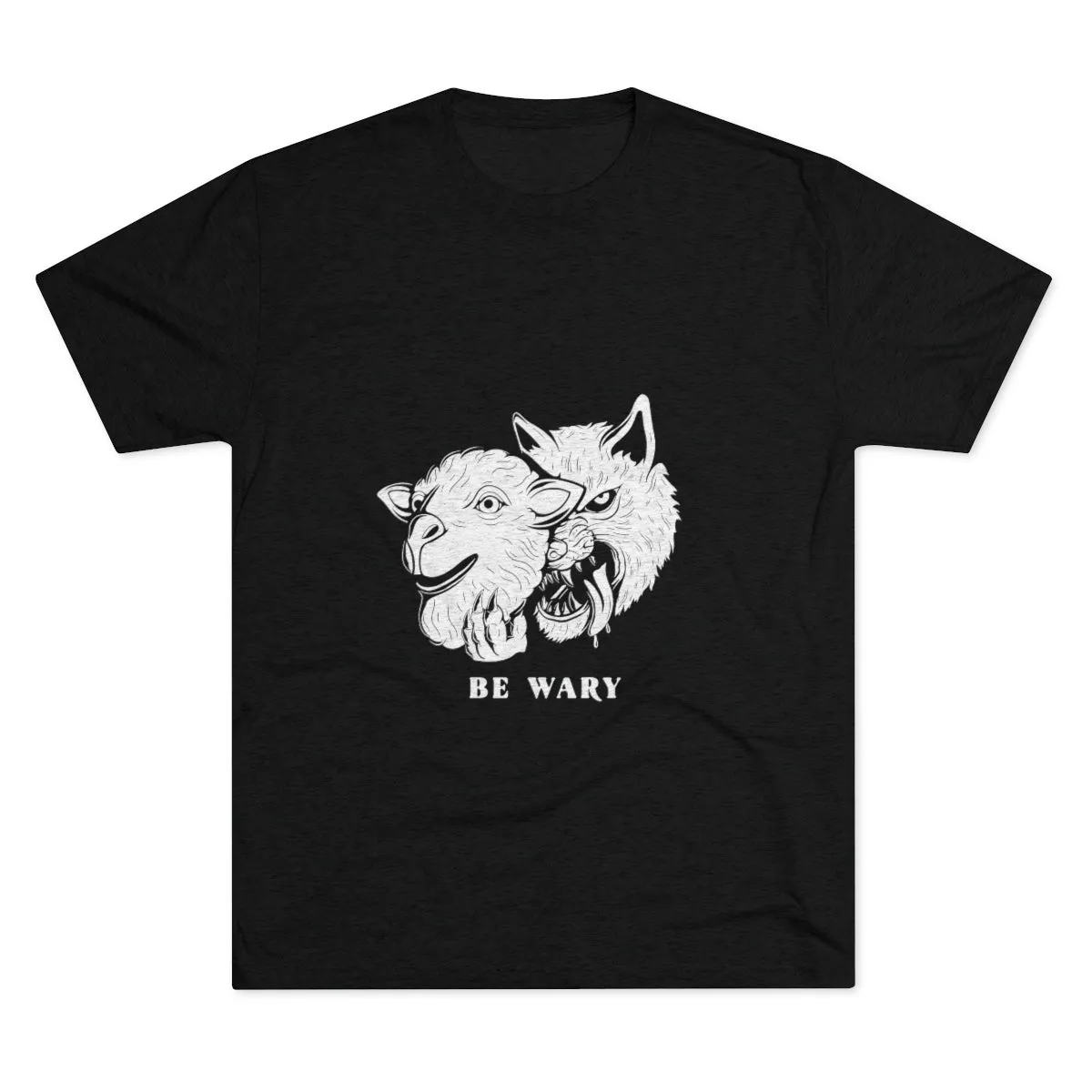 Be Wary Crew Tee