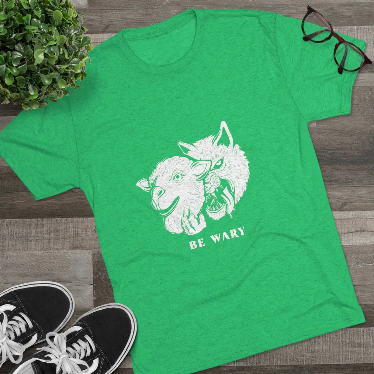 Be Wary Crew Tee