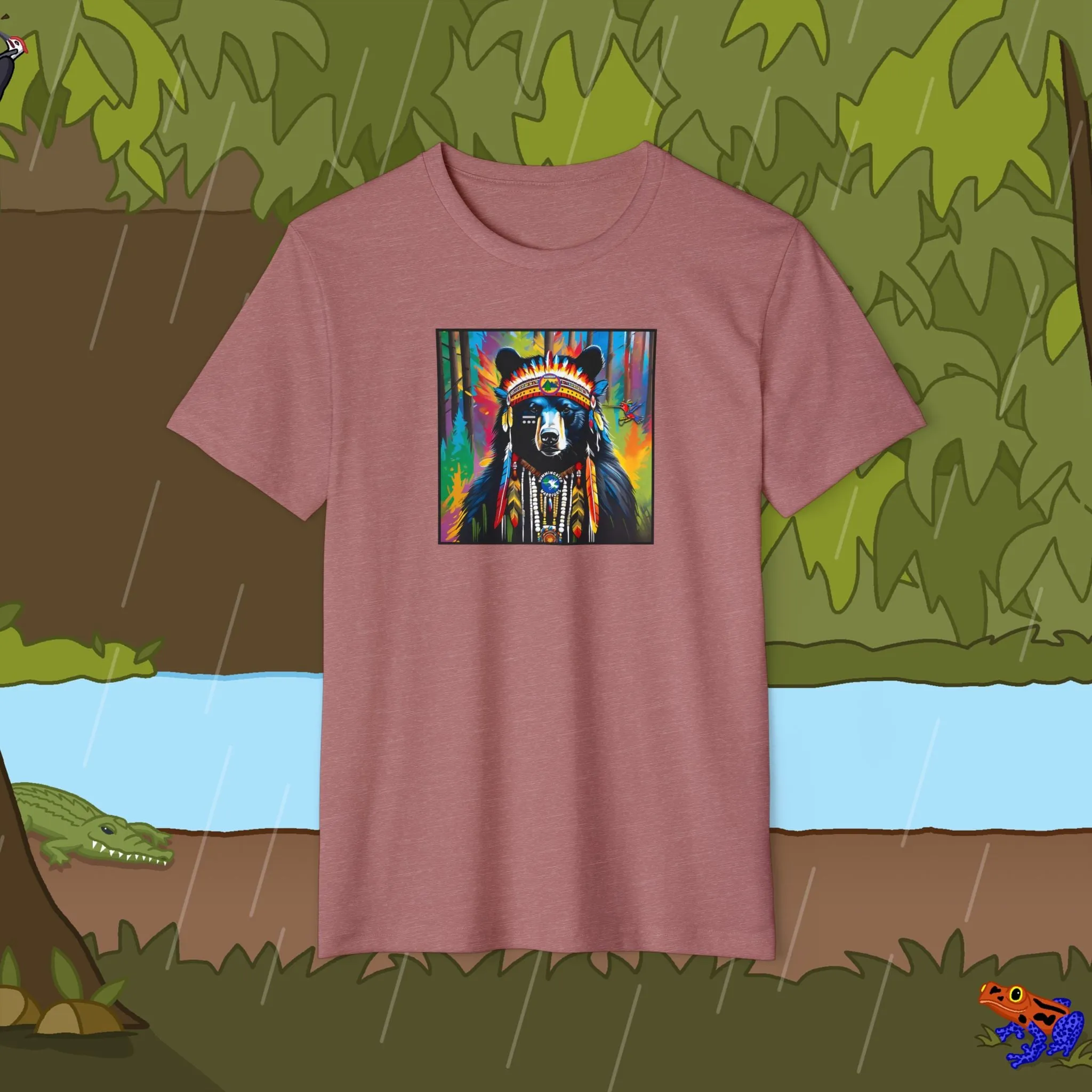 Black Bear Recycled Organic T-Shirt