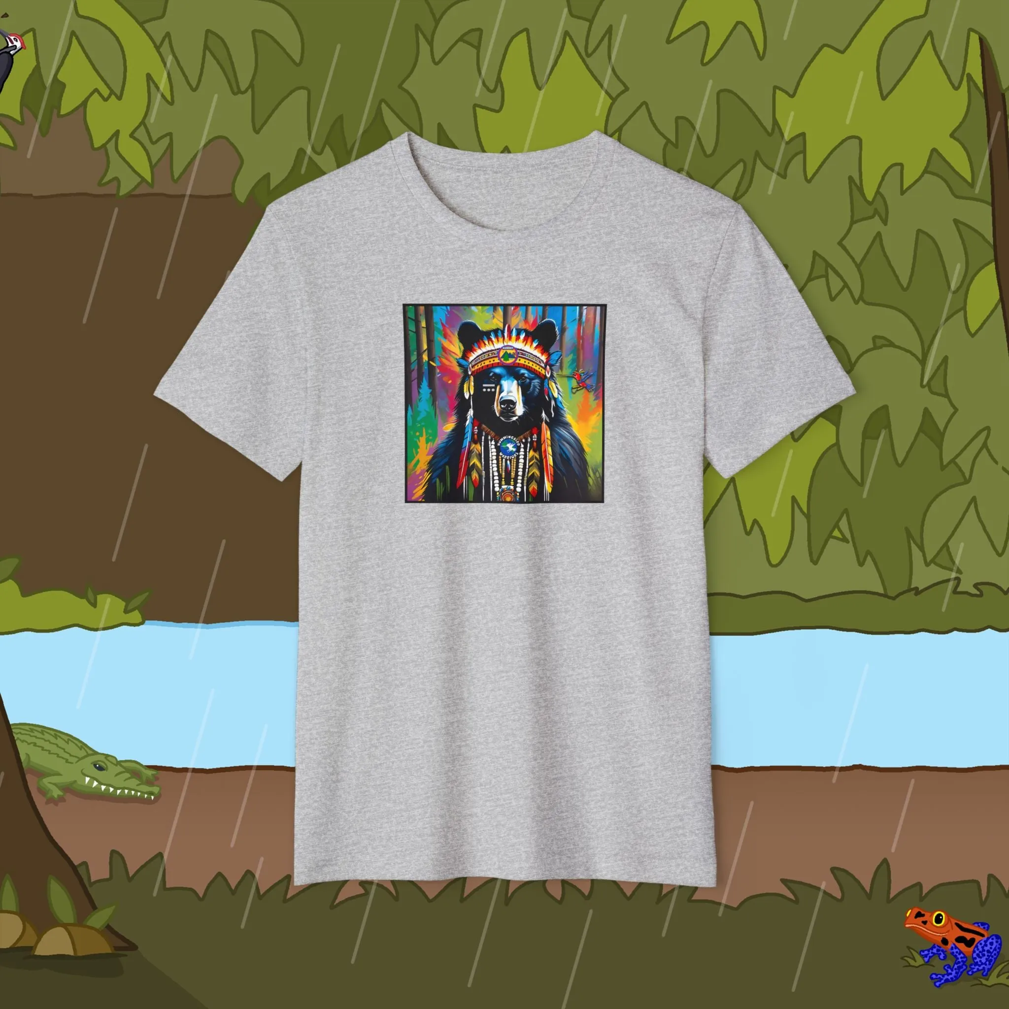 Black Bear Recycled Organic T-Shirt