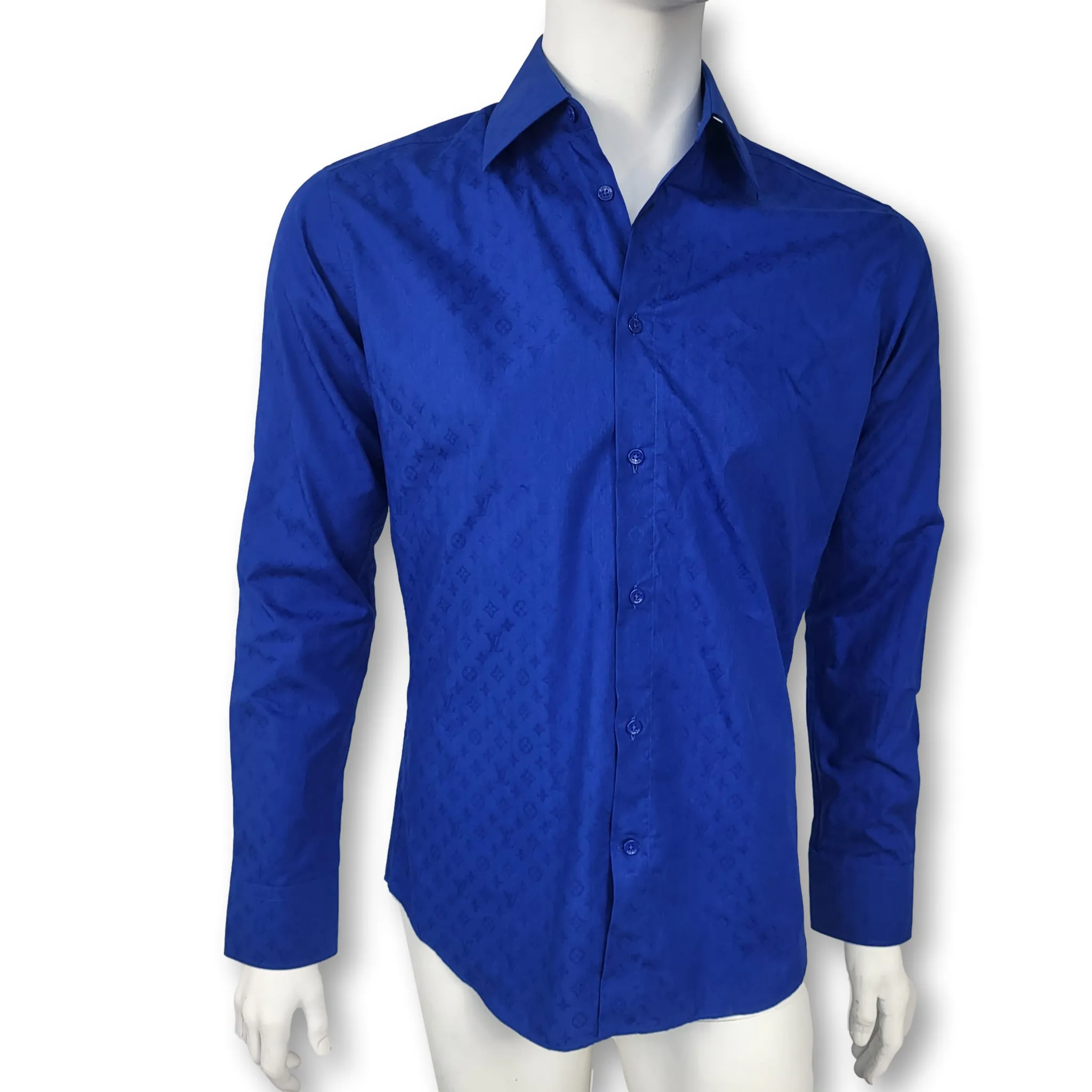 Blue Monogram Classic Shirt