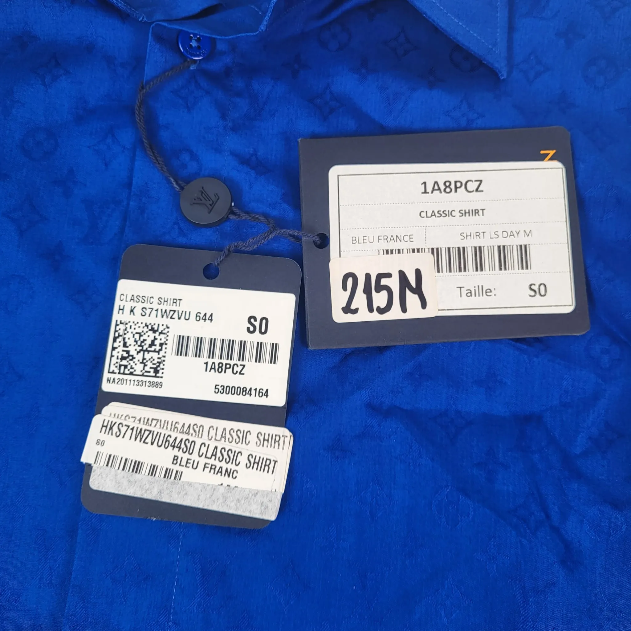 Blue Monogram Classic Shirt