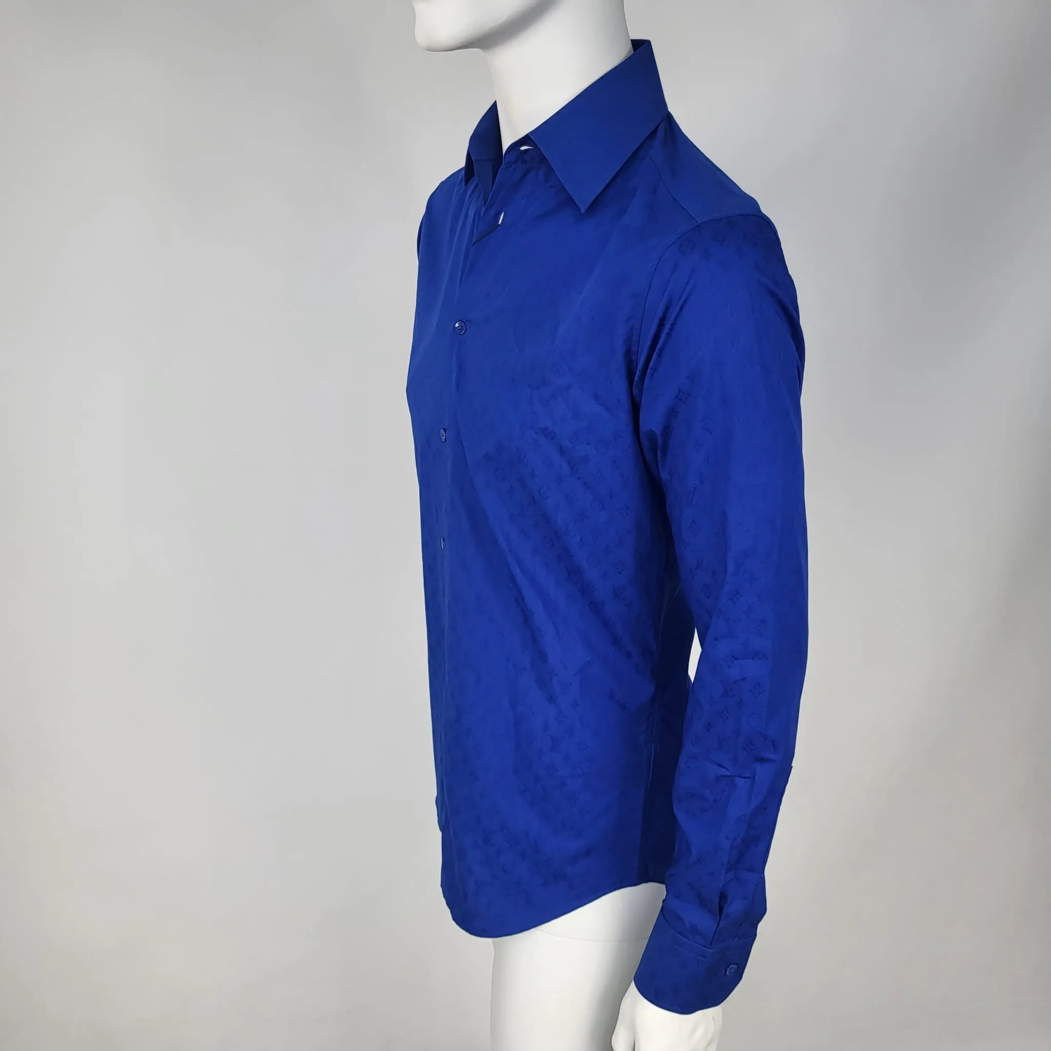 Blue Monogram Classic Shirt