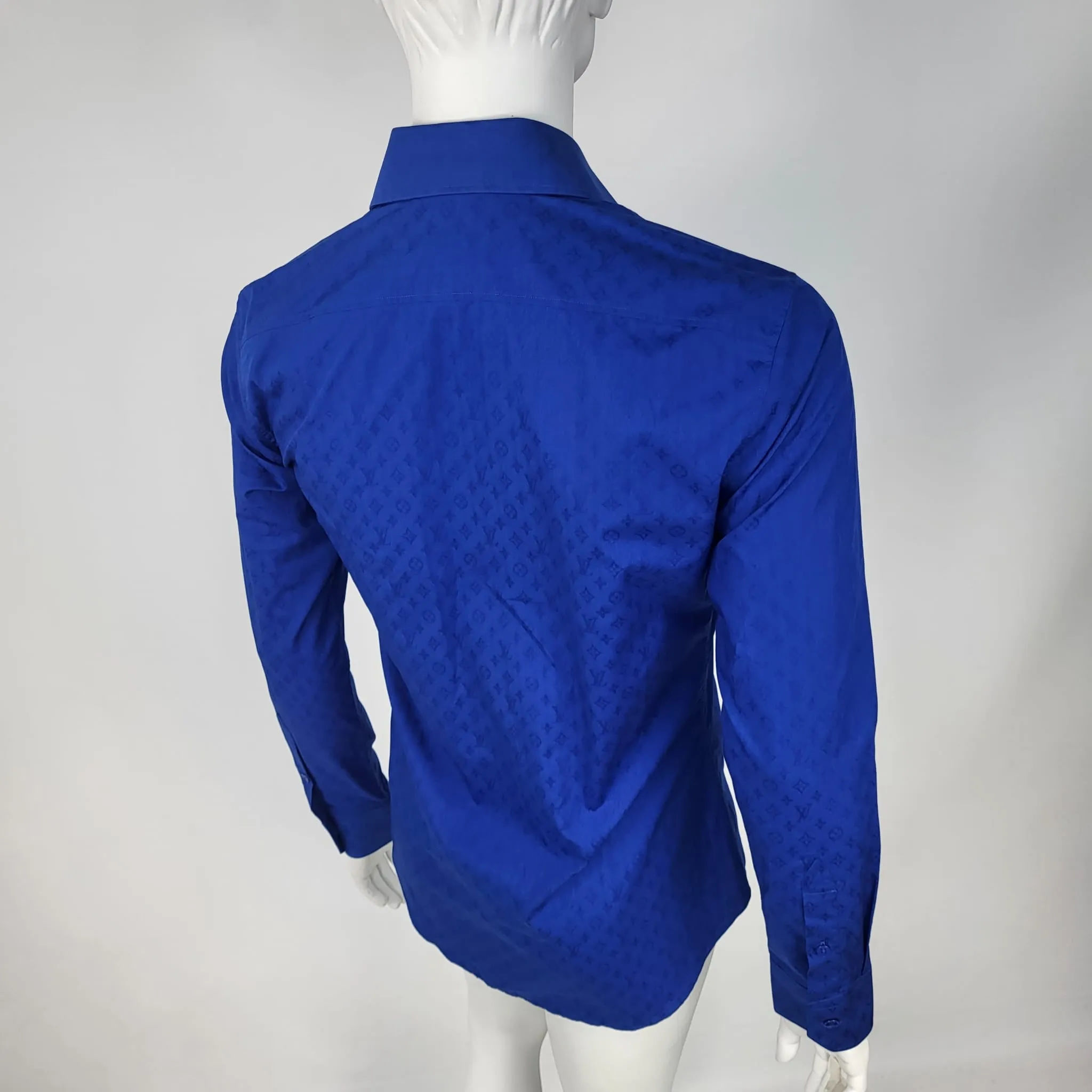 Blue Monogram Classic Shirt