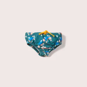 Bluebirds UPF 50  Reusable Baby Swimming Nappy