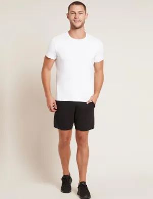 Boody Bamboo EcoWear Men's Crew Neck T-Shirt White, (X-Large)