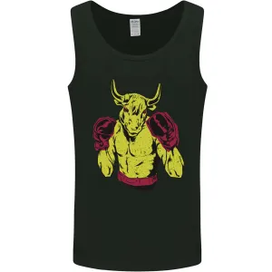 Boxing Bull Muay MMA Thai Boxer Mens Vest Tank Top