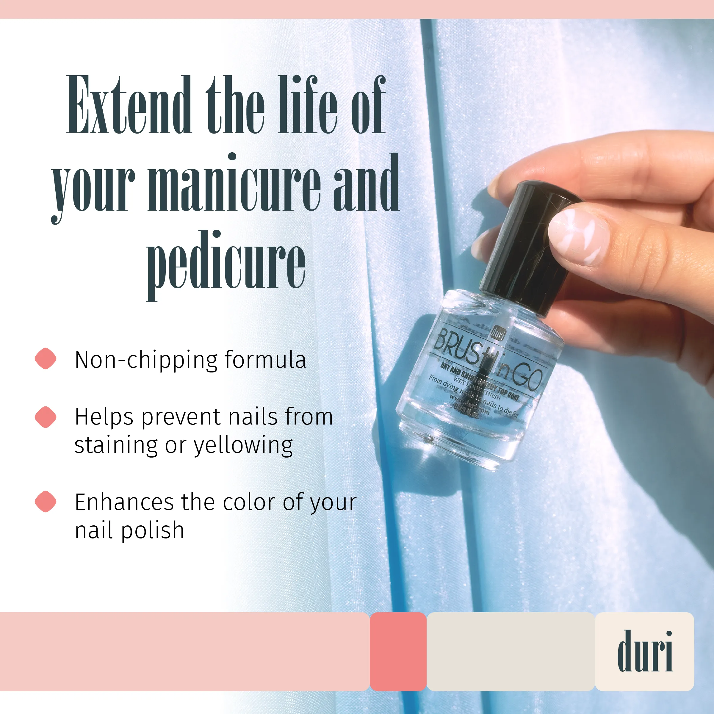 Brush'n GO Dry & Shine Speedy Top Coat