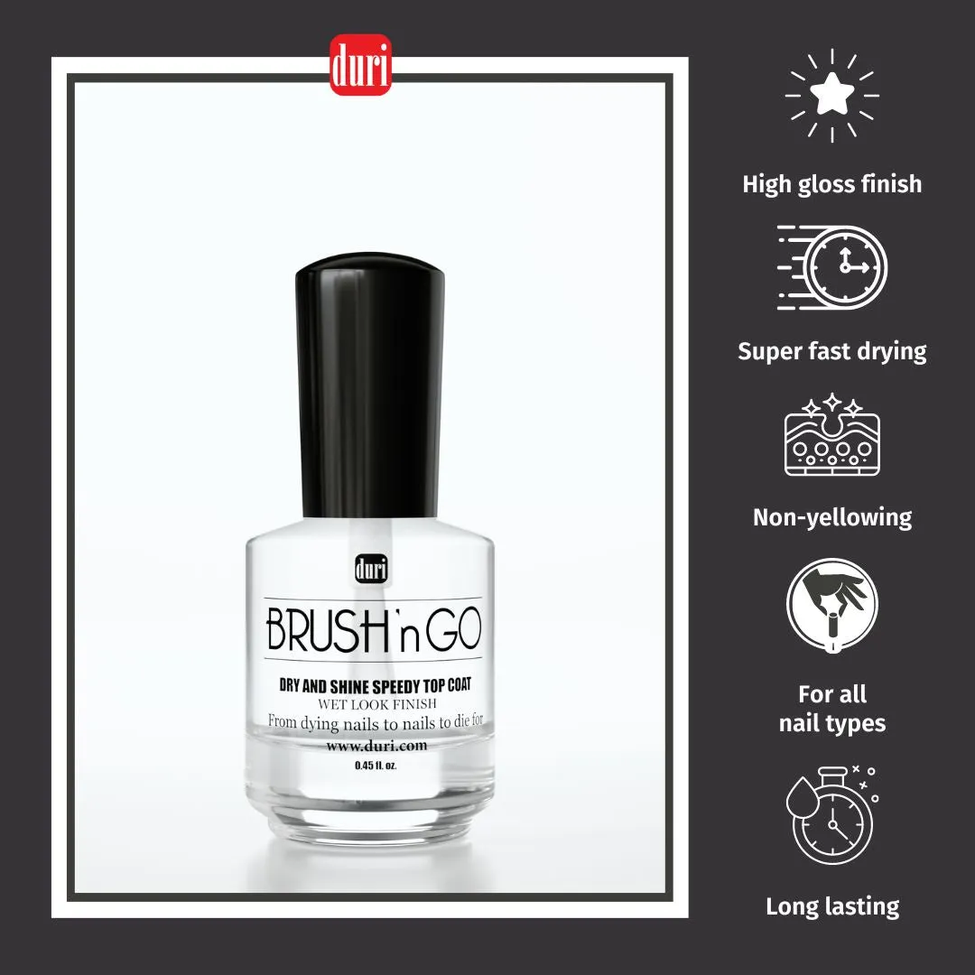 Brush'n GO Dry & Shine Speedy Top Coat