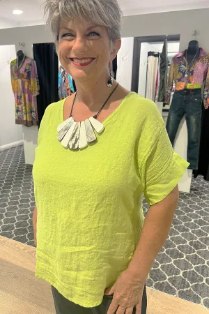 Carmela Top - Daiquiri Green - CV3