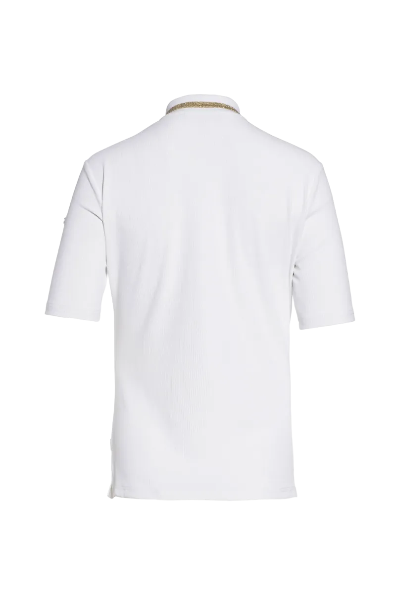Cassia Short Sleeve Polo Shirt