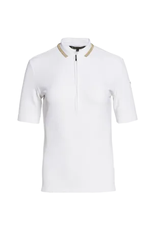 Cassia Short Sleeve Polo Shirt