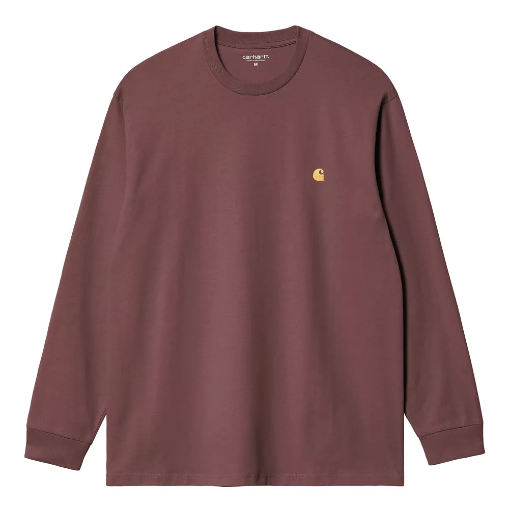 Chase L/S Tee | Dusky Pink