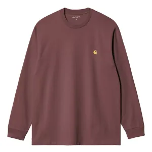 Chase L/S Tee | Dusky Pink