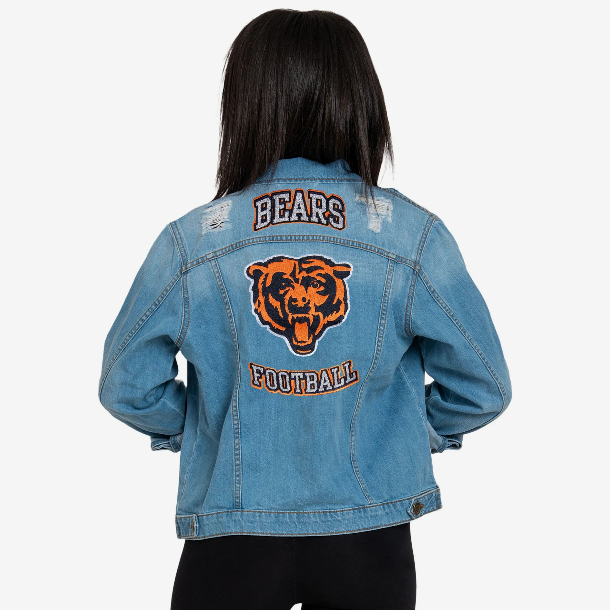 Chicago Bears Womens Denim Days Jacket