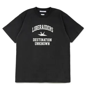 College Logo Tee | Black