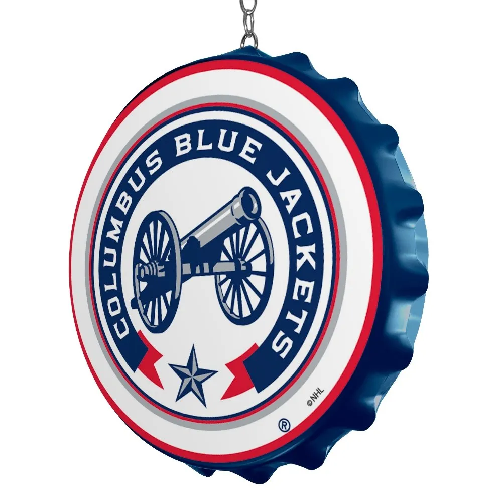 Columbus Blue Jackets: Bottle Cap Dangler
