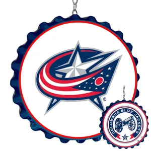 Columbus Blue Jackets: Bottle Cap Dangler