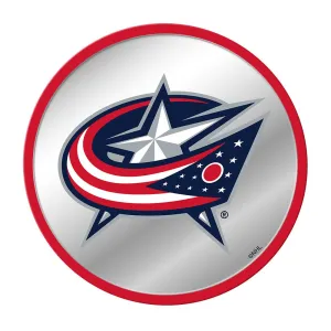 Columbus Blue Jackets: Modern Disc Mirrored Wall Sign