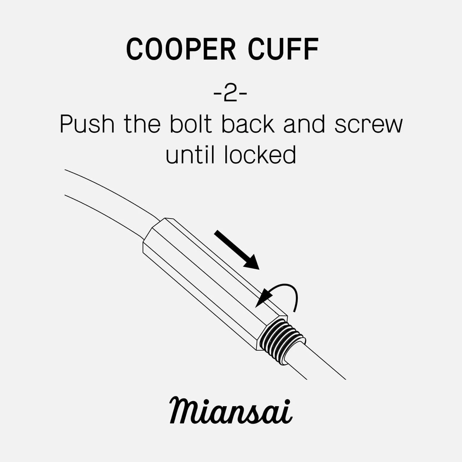 Cooper Cuff, Sterling Silver