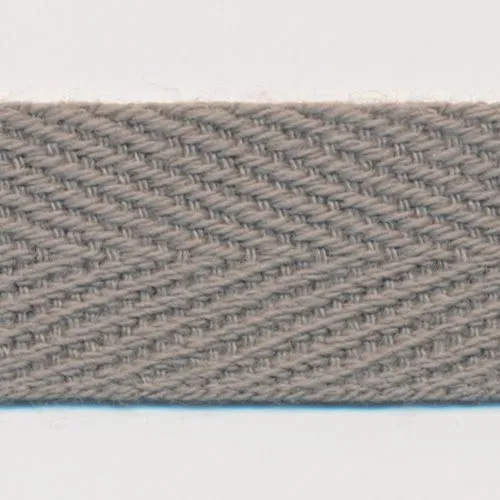 Cotton Herringbone Tape #31 Ash Gray