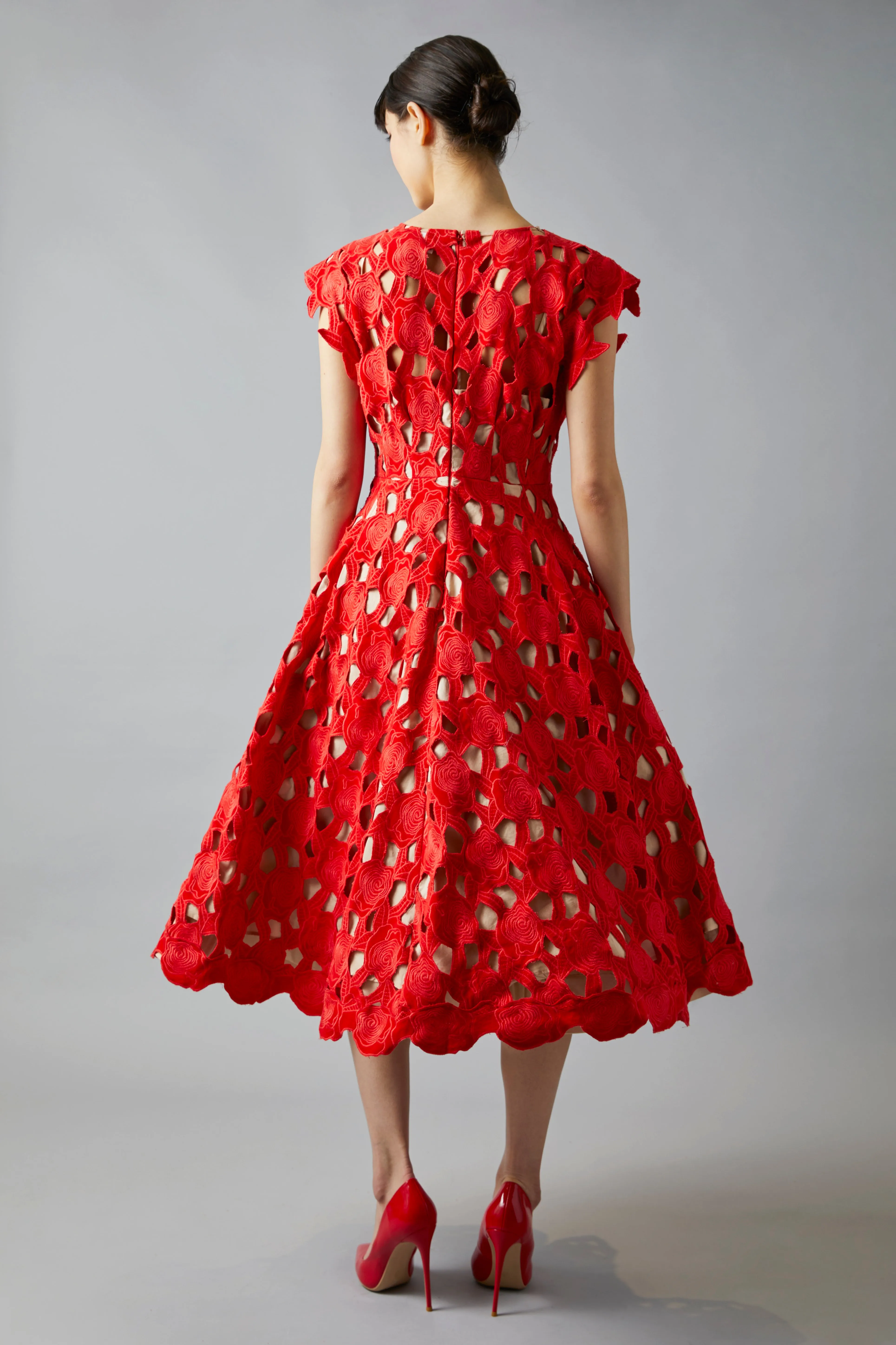 Cut Work Frock