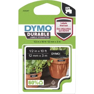 Dymo Durable D1 1/2" Labels