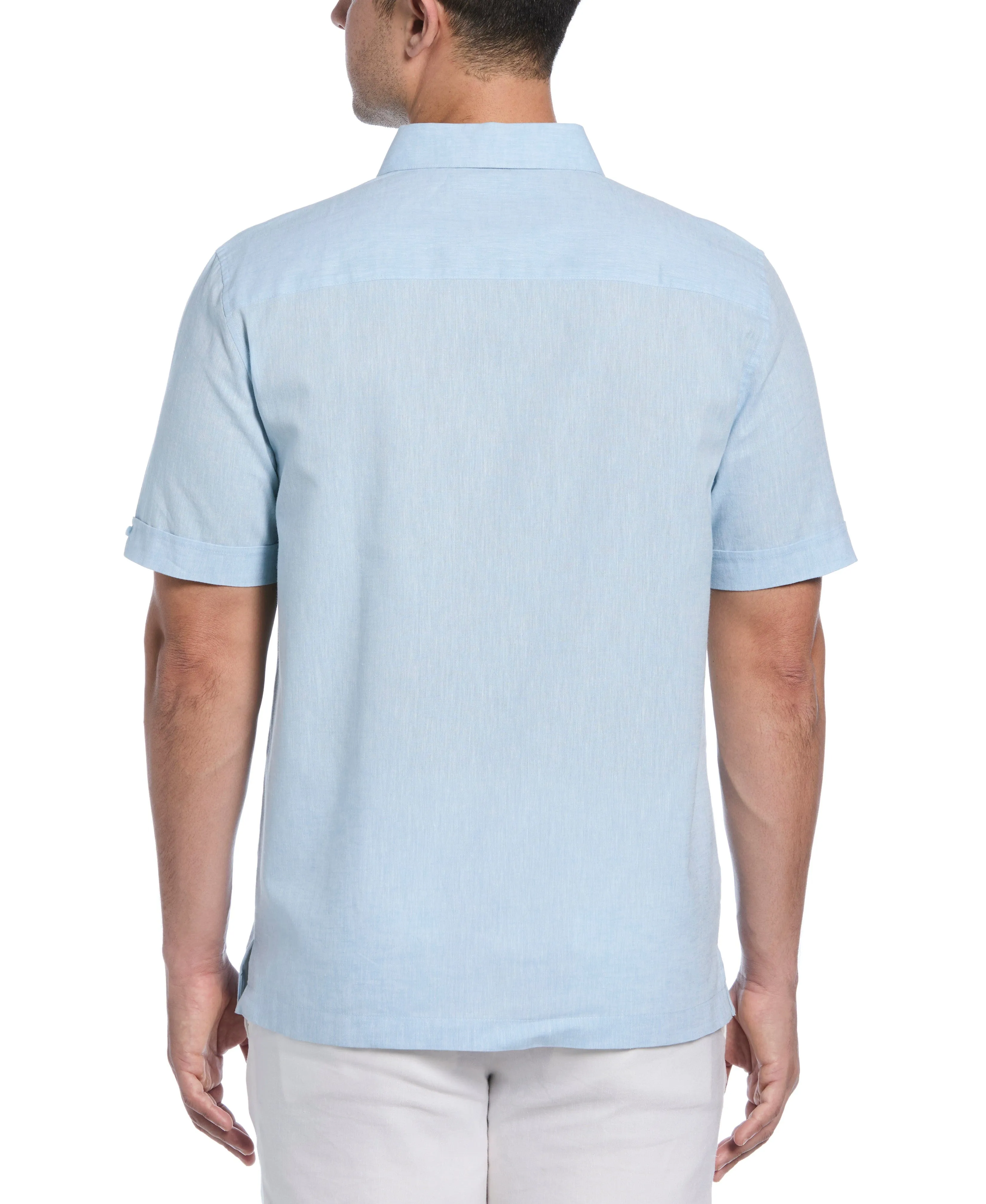 Engineered Dobby Panels Shirt