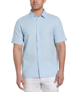Engineered Dobby Panels Shirt
